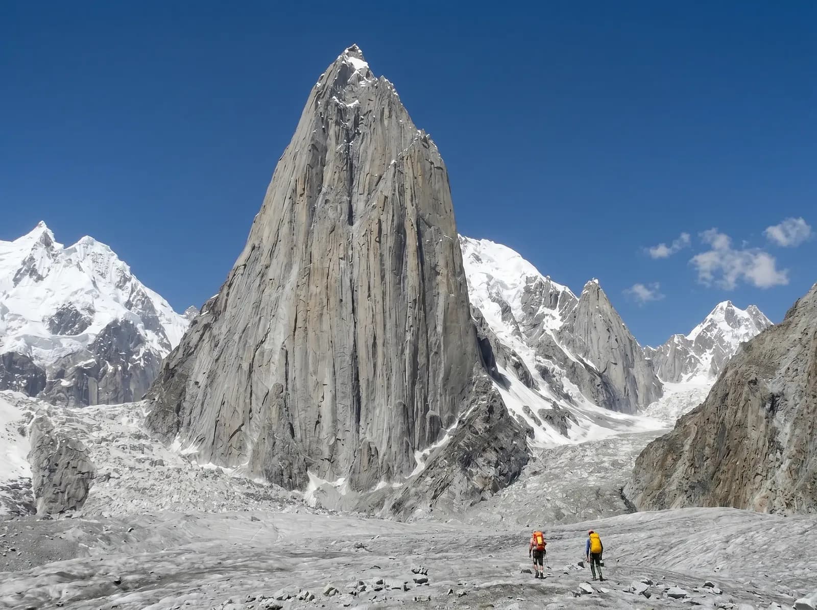 Shipton Spire Climbing