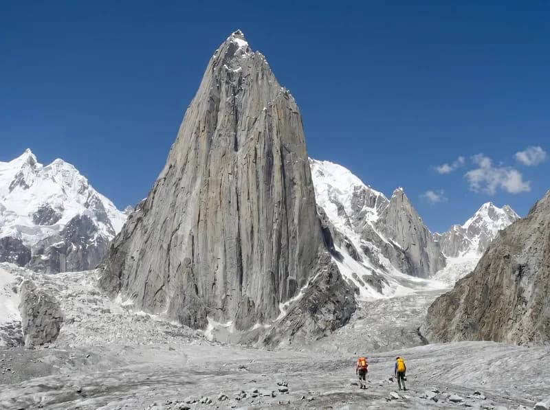 Shipton Spire Climbing