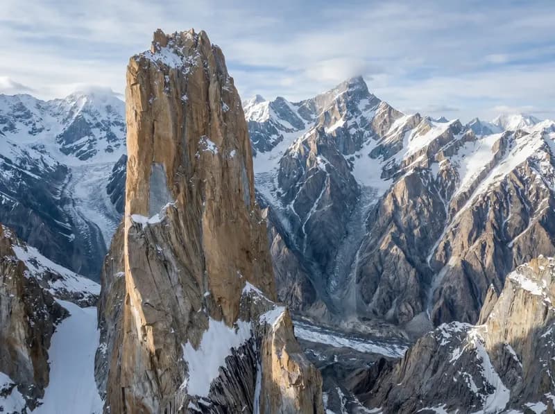 Great Trango Tower Rock Climbing