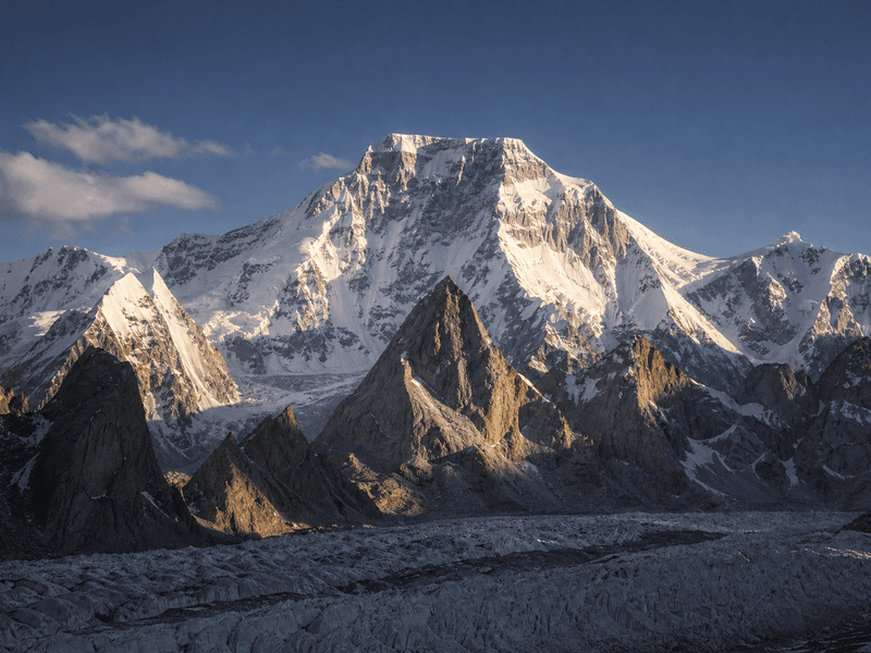 Illustrative Karakoram landscape for Chogolisa Peak Expedition