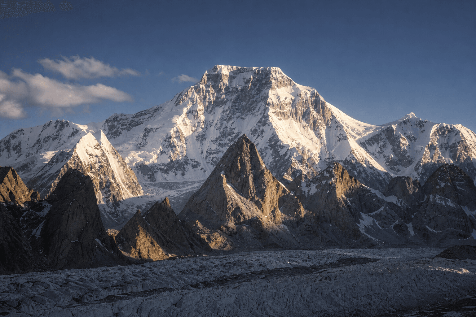 Illustrative Karakoram landscape for Chogolisa Peak Expedition