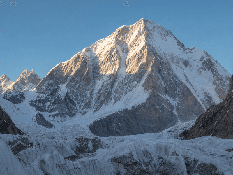 Illustrative Karakoram landscape for Gasherbrum IV Expedition