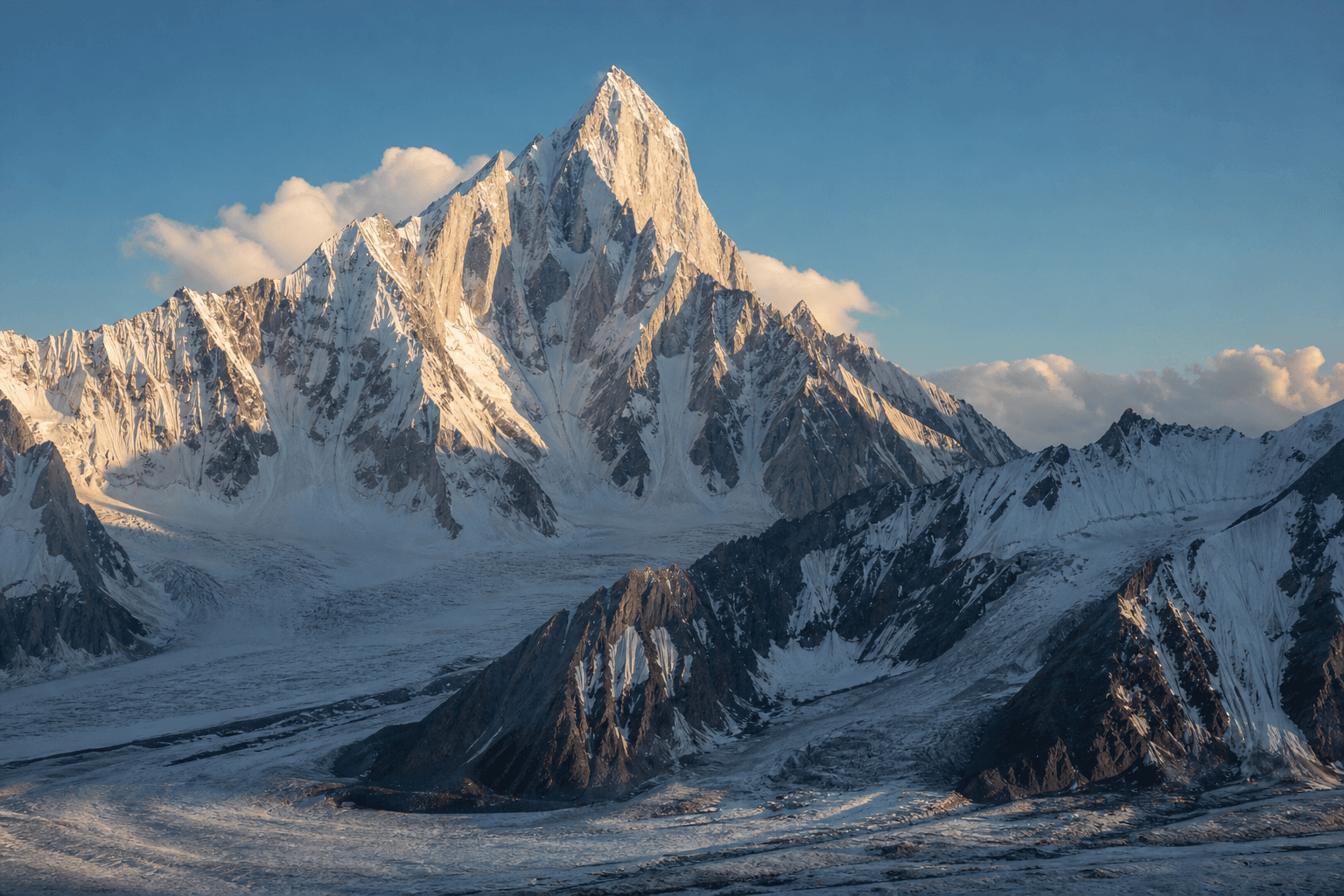 Illustrative Karakoram landscape for Latok I Expedition
