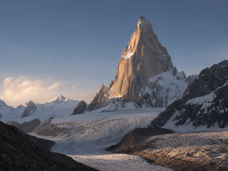 Illustrative Karakoram landscape for Muztagh Tower Expedition